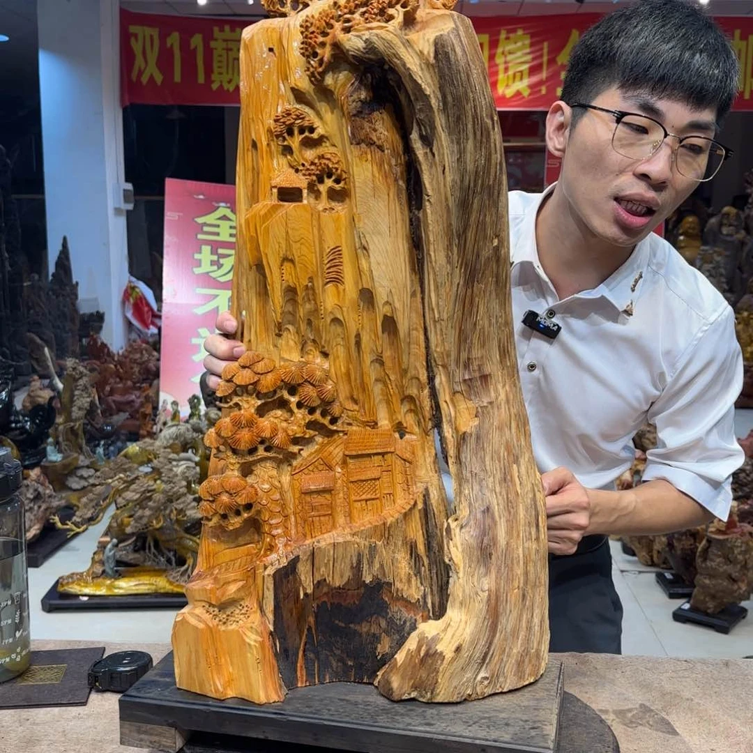 柏木（崖柏）工艺品摆件不包邮