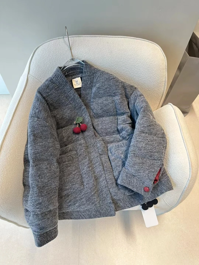 cicicoco猫头鹰鹅绒服