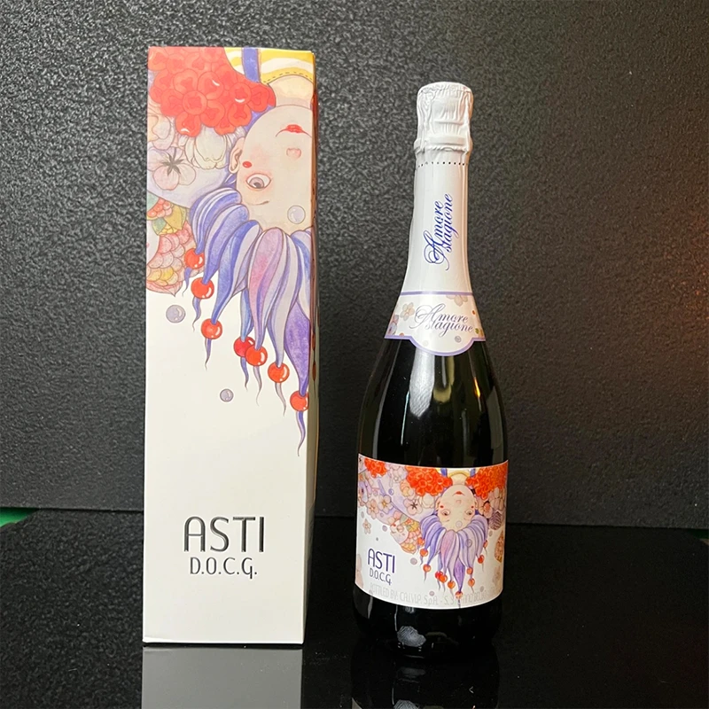 恋爱季阿斯蒂甜白起泡葡萄酒莫斯卡托果酒意大利原瓶进口750ml