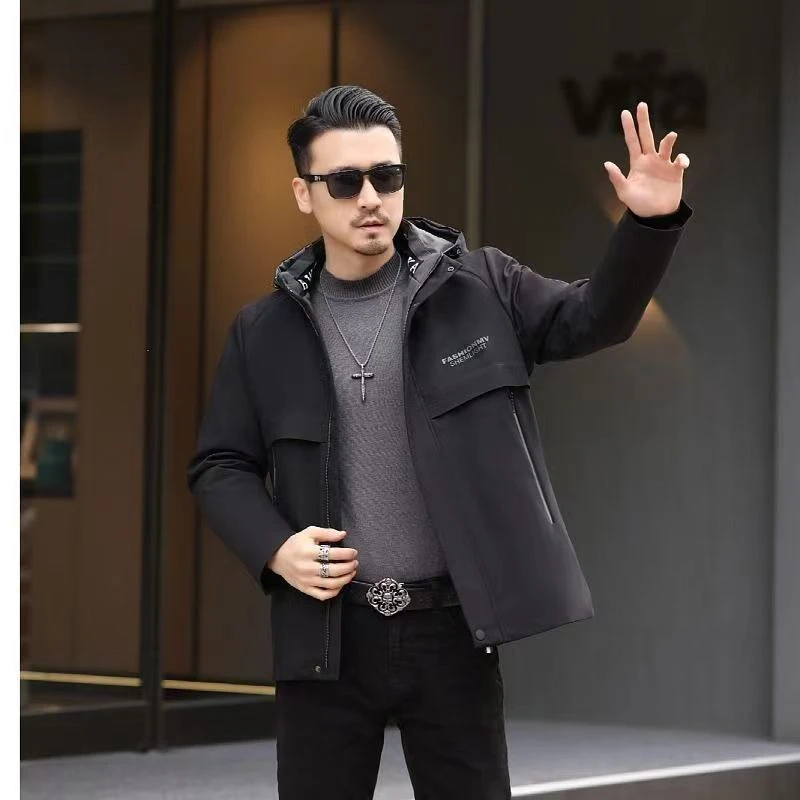 男款短款秋冬款外套棉衣(直播间为准)
