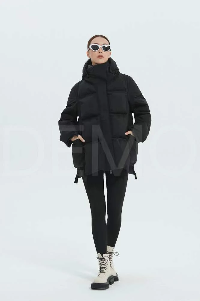 【MH-182】YKK拉链独立立体小包设计拼接设计师款95鹅绒羽绒服800+