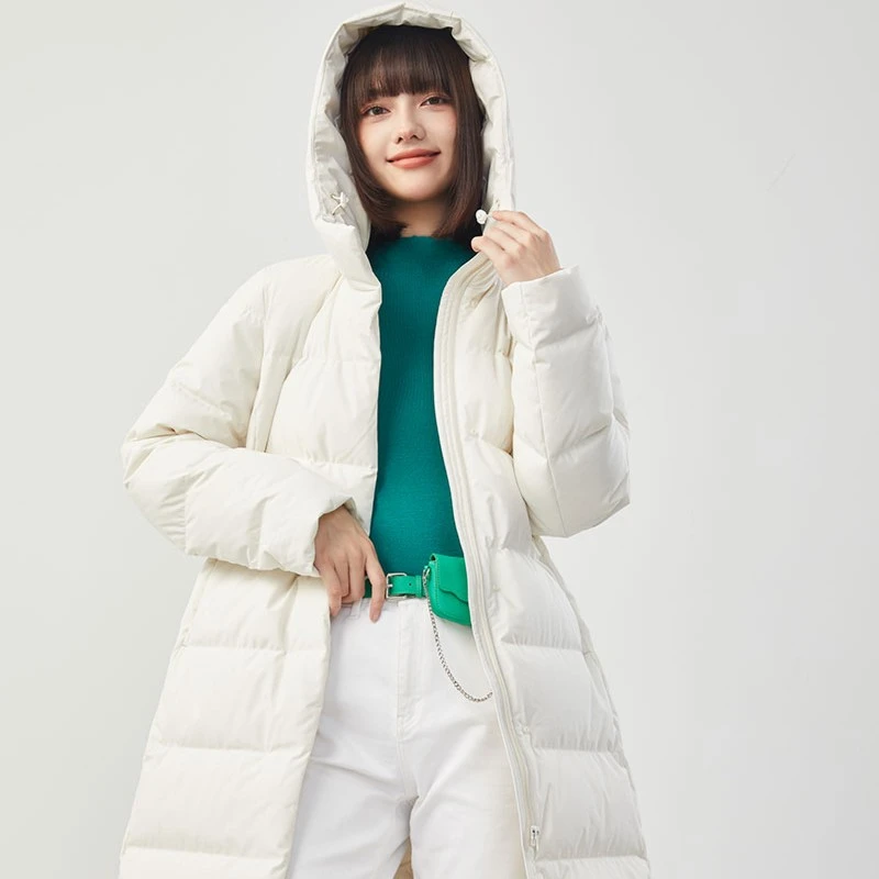 网易严选 | 冬季锁温法宝 不跑绒的时尚羽绒服女