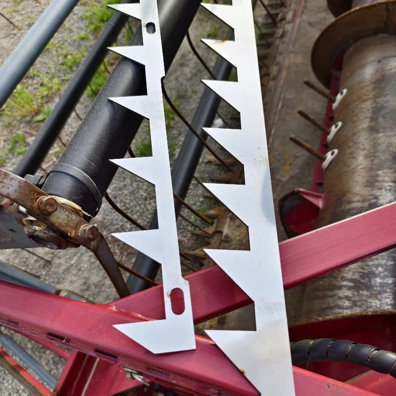 沃得锐龙收割机割刀齿条长短锯齿不锈钢加厚农机配件