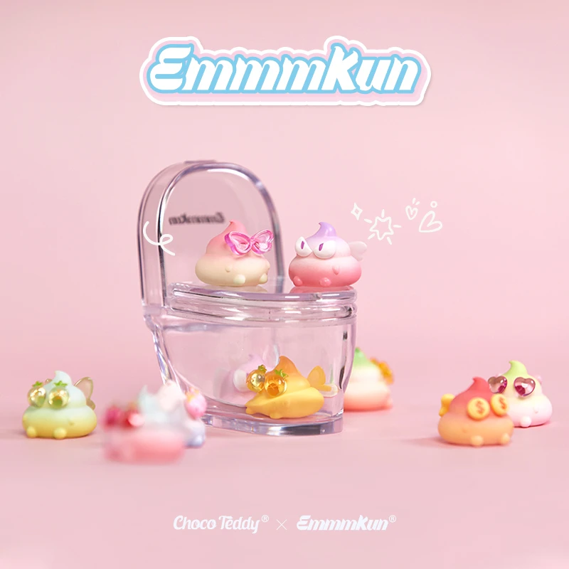 【后三欧拍拍灯】迷你Emmmkun眼碌碌3代粑粑系列盲袋可爱摆件