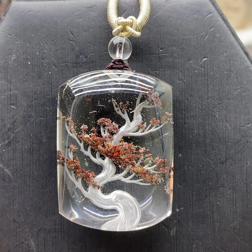 【闪购商品】水晶颈饰未镶嵌横**直发财树
