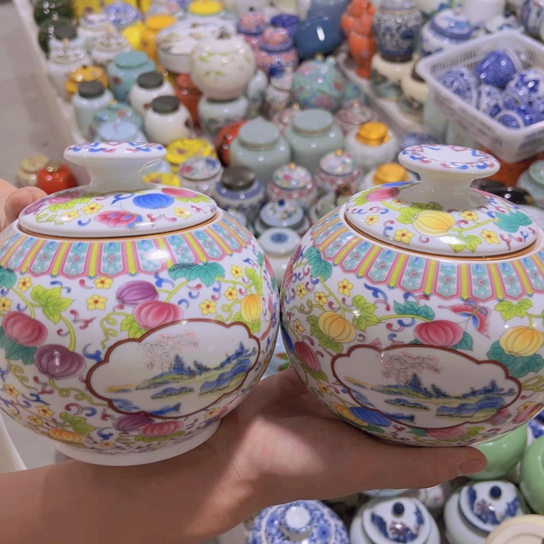 陶瓷罐茶叶罐密封罐