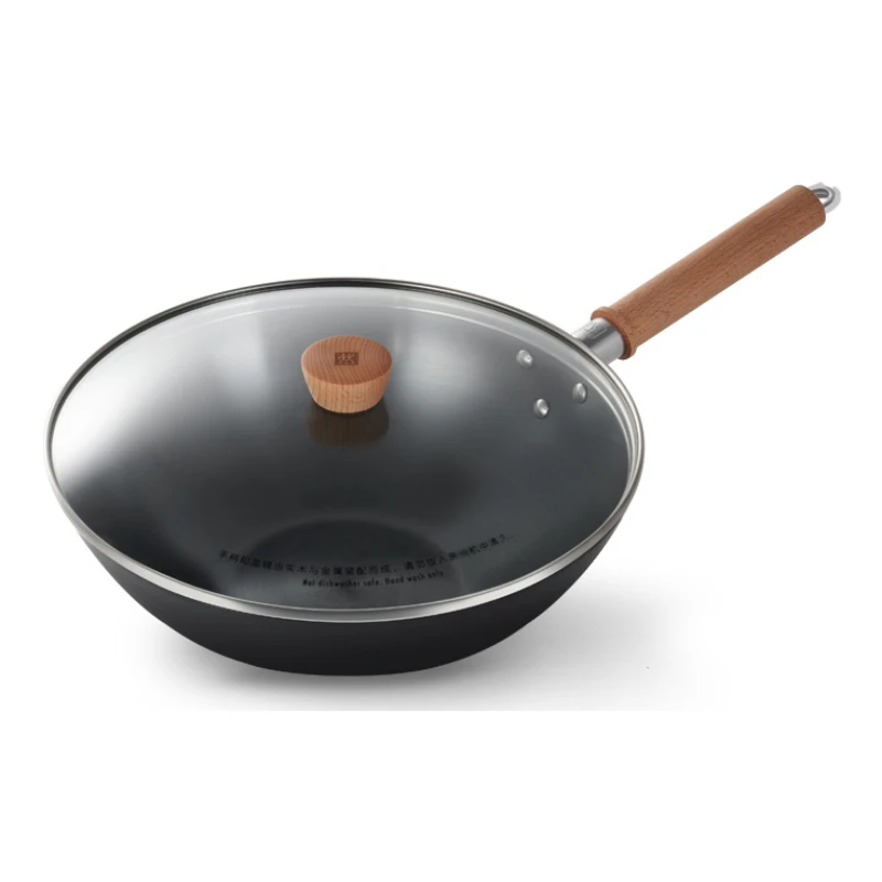 【A等品微瑕】双立人 ZWILLING Enjoy 30cm 铁制炒锅 1023227