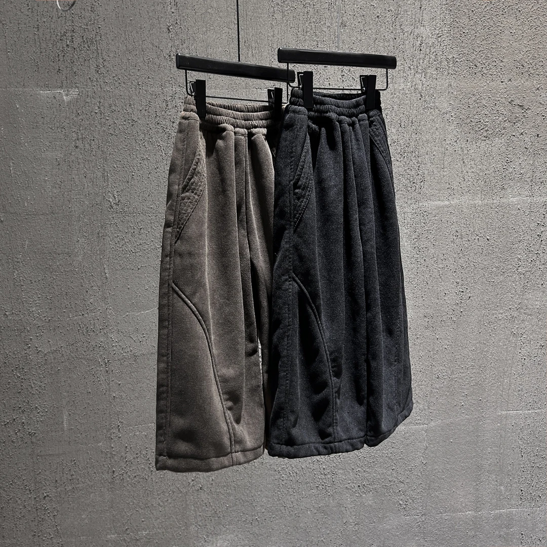 【裔kids】儿童韩国版宽松灯芯绒直筒阔腿卫裤运动潮流百搭长裤