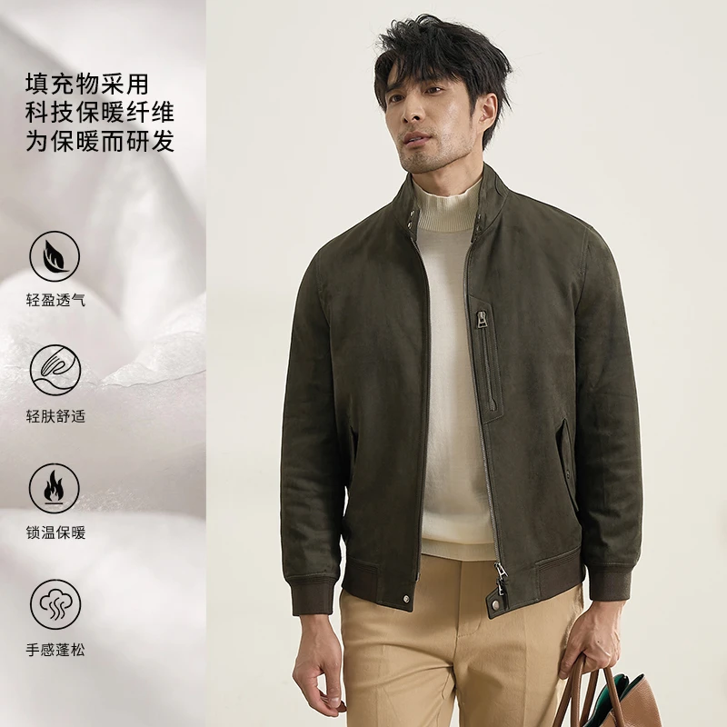 【高定生产线制】ZINGCHEN G9立领夹棉夹克秋冬男士保暖外套