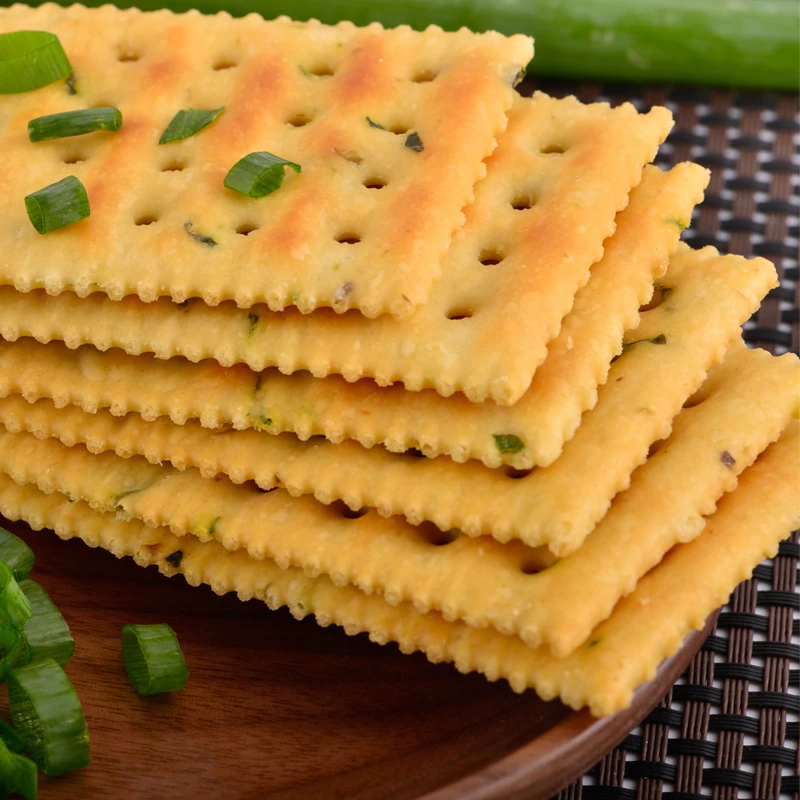 香葱苏打饼干油饼咸味无添加蔗糖独立包装早餐追剧办公室下午茶