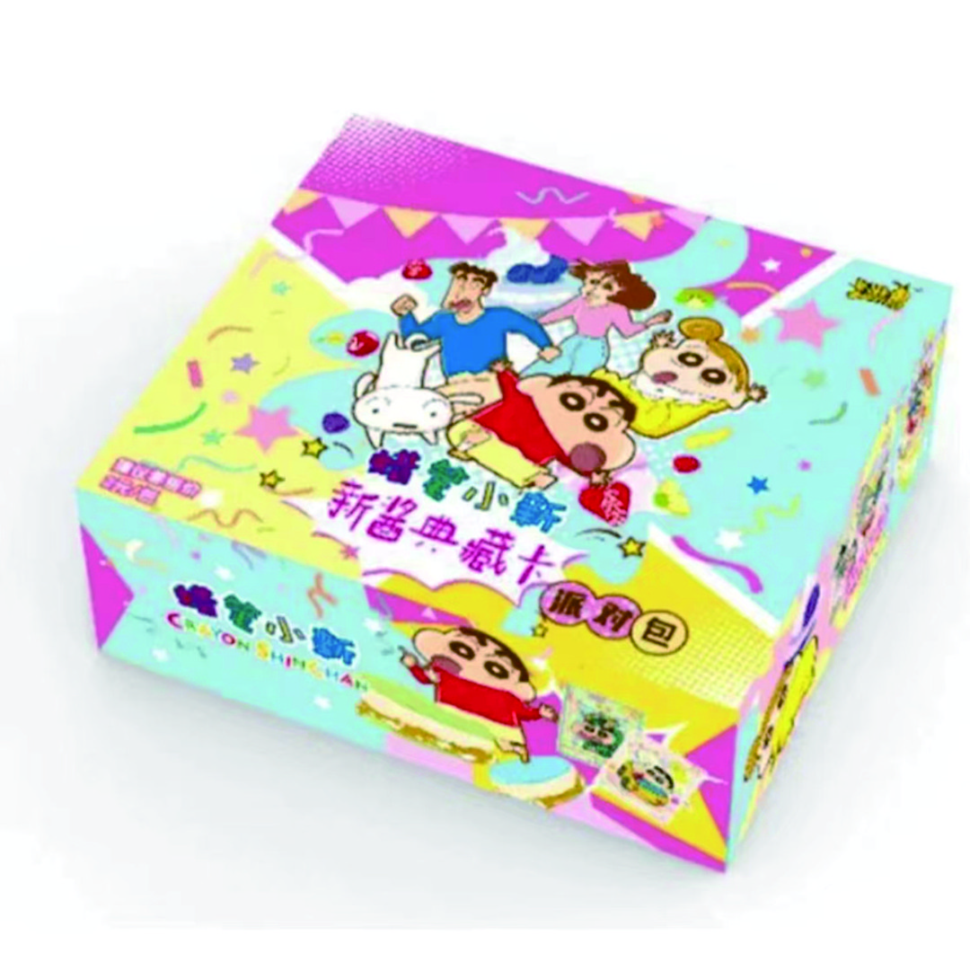 卡游【新人芙芙】 蜡笔小新 新酱派对包 收藏卡 代拆