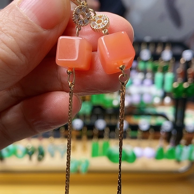 【闪购商品】翡翠耳饰未镶嵌