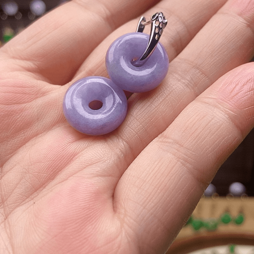 【闪购商品】翡翠耳饰银S925镶嵌