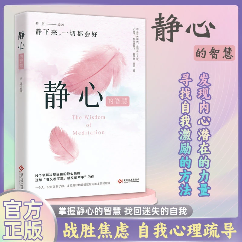 东方文澜静心 战胜焦虑 自我疗愈 情绪控制 心理健康疏导书籍