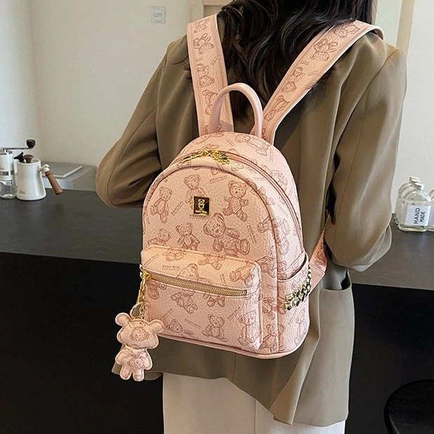 设计感小包包女2025秋冬新款双肩背包时尚洋气百搭质感通勤旅行包