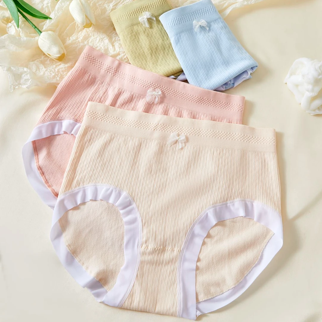 【超值十条装】新款中腰柔软亲肤高弹透气无痕女士短裤新疆西藏包邮