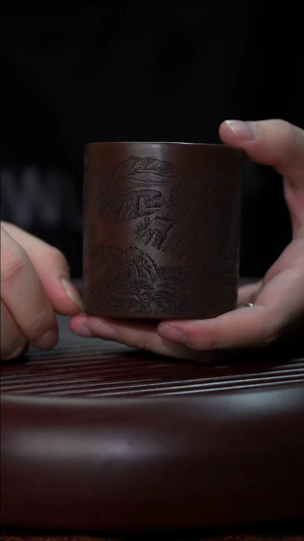 【闪购商品】紫砂茶杯紫砂紫砂杯放漏