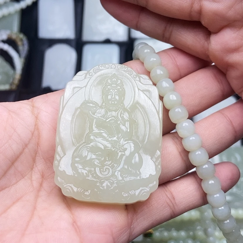 【闪购商品】和田玉颈饰未镶嵌佛****司