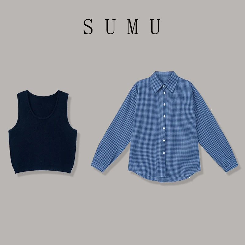 宿慕SUMU 女士套装 8-30 秋季2024新款时尚百搭休闲套装C4500W