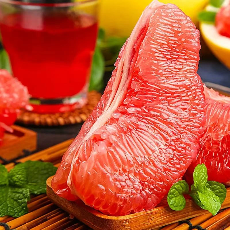 （精选2颗大果，包邮送货上门）福建三红肉蜜柚 精选大果5斤左右新鲜整箱发货 （水分充足）