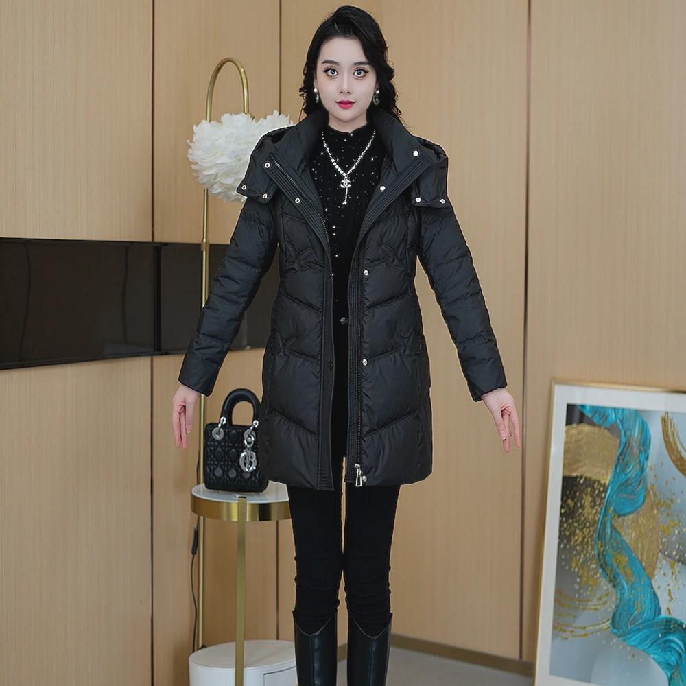 冬季新款减龄气质时尚百搭羽绒服S-113-2