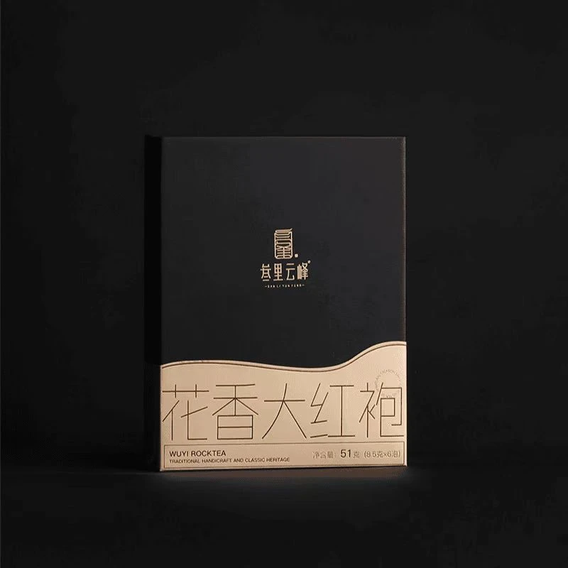 叁里云峰 花香大红袍 51g 6泡礼盒装 武夷岩茶 乌龙茶