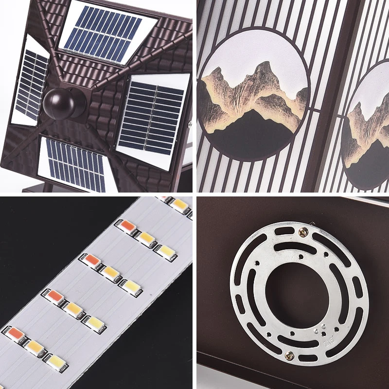 （改价链接）太阳能户外防水别墅大门柱子灯壁灯壁挂阳台室外庭院灯