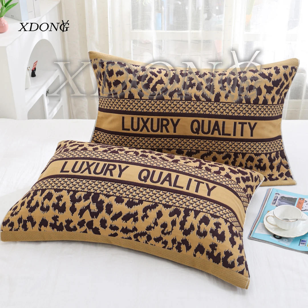 XDONGY（冬云家纺）52*78十层全棉纱布 艾灵顿 枕巾一对 装