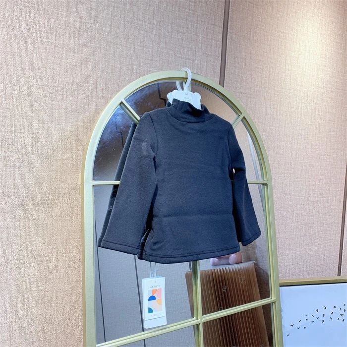 AA236   宝宝半高领厚打底衫