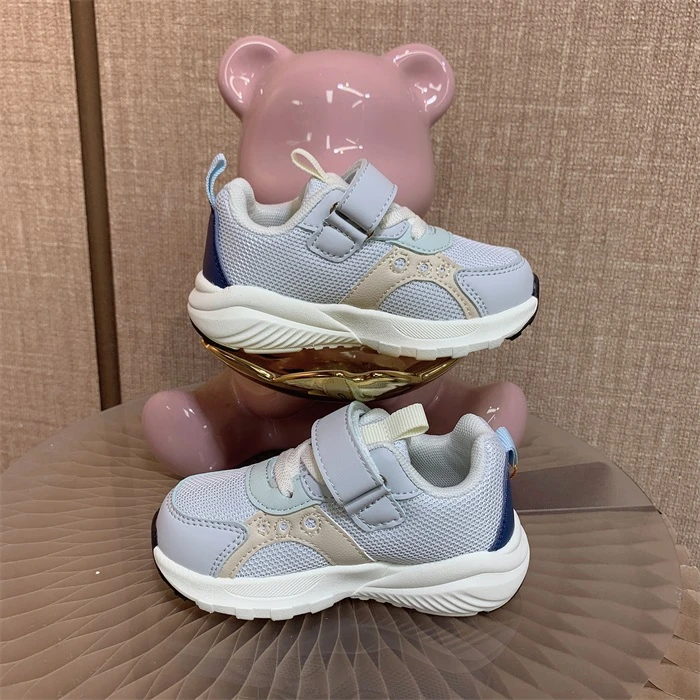 EX341  宝宝蓝色步小鞋子