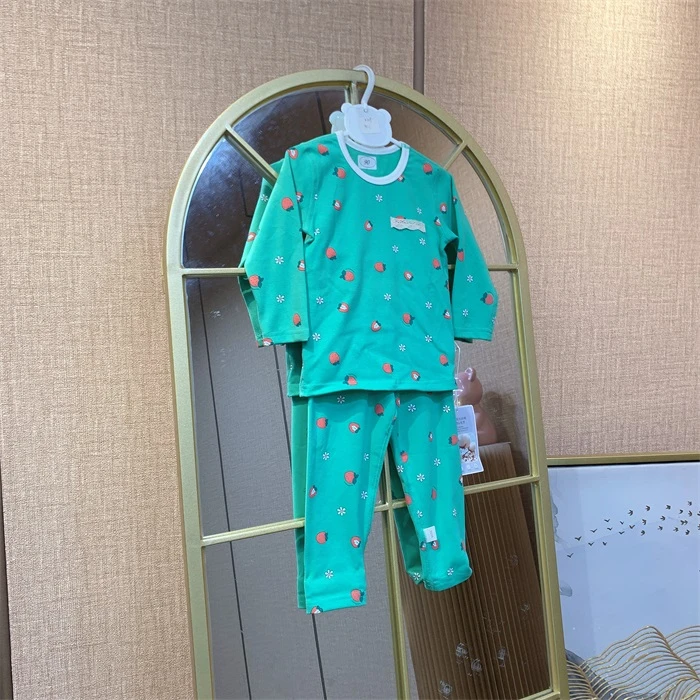 X329    宝宝上衣裤子秋衣套装