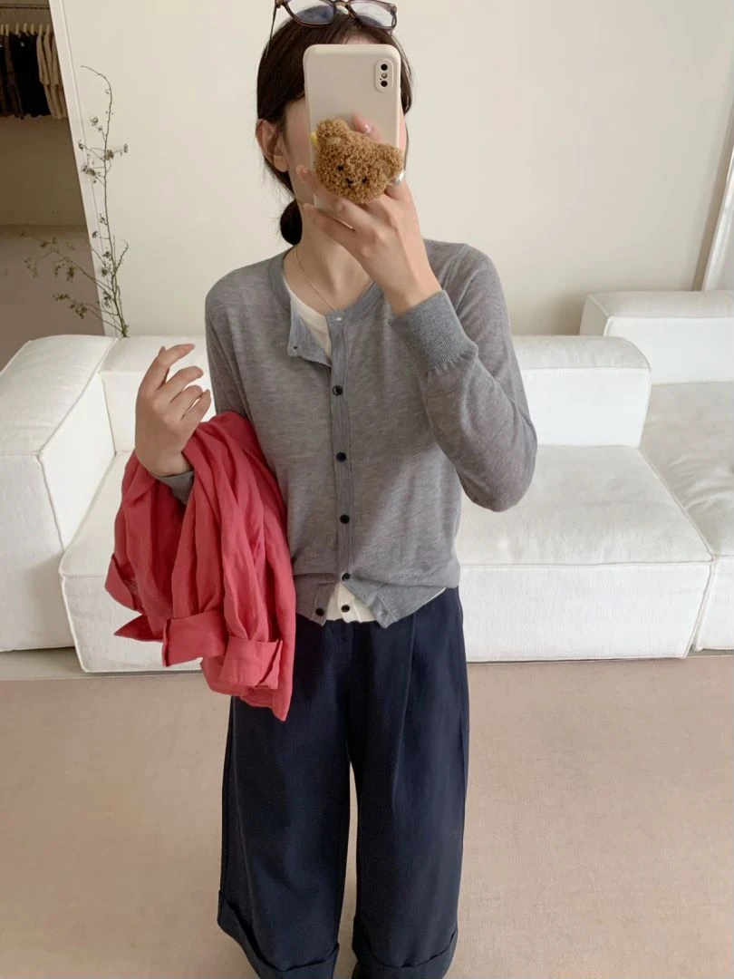 【素简.930138】早秋假两件绵羊毛宝藏上新针织衫（2.15福利）