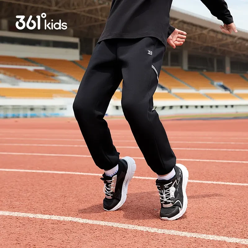 【春款上新】361°儿童针织长裤男女童春季运动中大童裤子N32432501