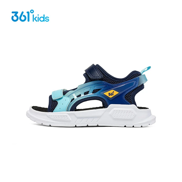361°kids儿童男运动沙滩凉鞋夏季中大童凉鞋透气K72422616