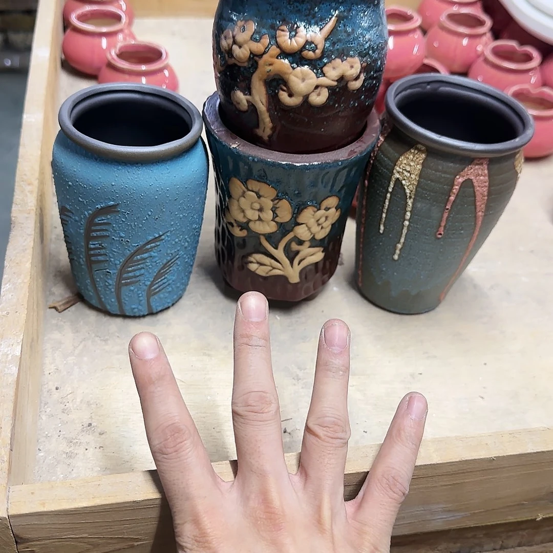 红陶20CM（含）-50CM（不含）4个