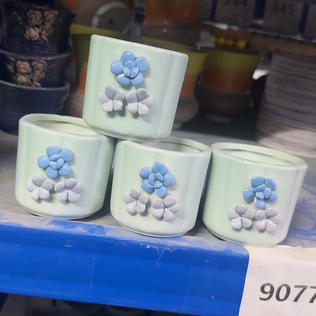 红陶20CM以下4个9077