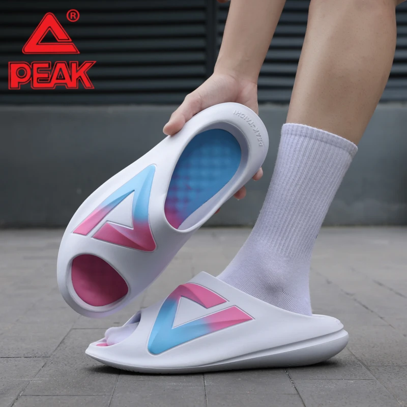 匹克态极小胖拖夏季新款品牌正品厚底情侣户外休闲沙滩运动男拖鞋