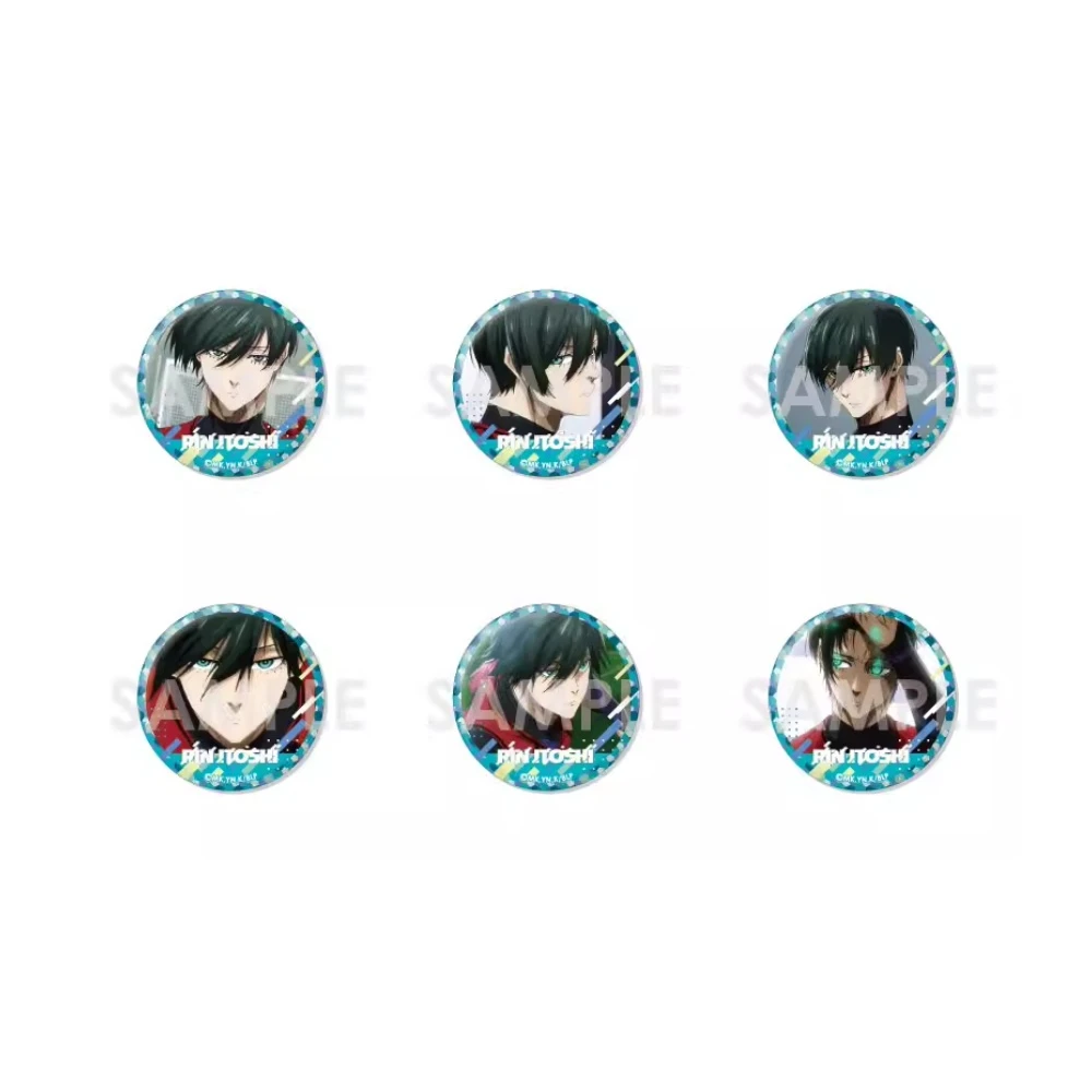 【模玩熊】蓝色监狱蓝锁 个人池吧唧徽章 套组