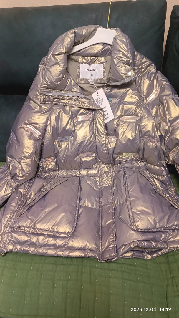 羽绒服2023中长款时尚潮流女装