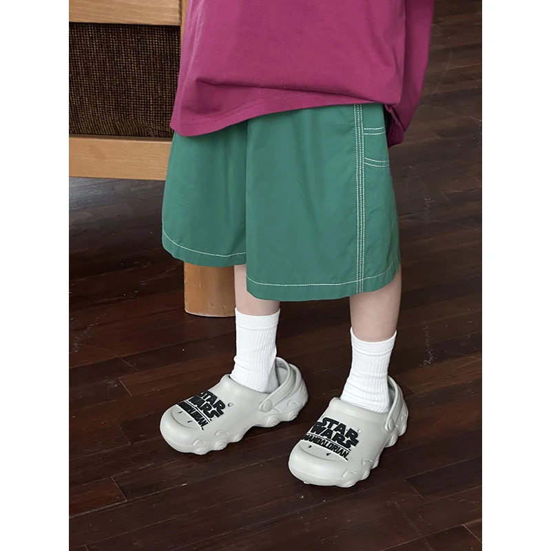 【现货】略略童装儿童夏季明线撞色速干休闲短裤242KZ1110