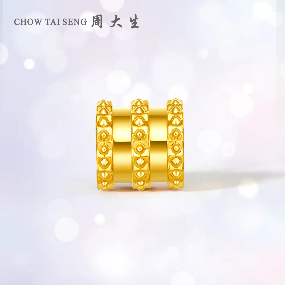 周大生黄金小蛮腰项链吊坠足金挂坠时尚百搭经典【风格馆】Y0GC0926