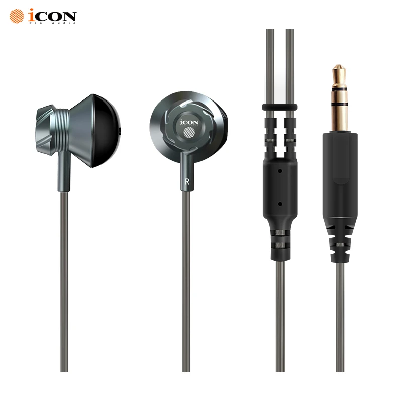 icon艾肯element4耳塞式直播监听耳机声卡通用电脑主播专用3米线