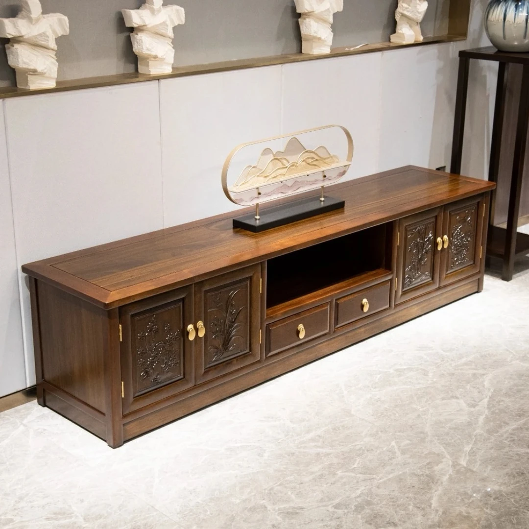 梅兰竹菊电视柜 尺寸:200*45*48