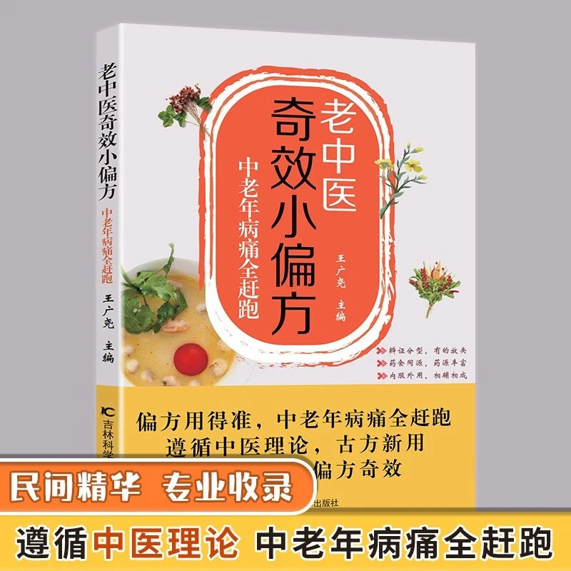 老中医奇效民间古方大全中老年病痛中医理论食谱汤药小单方调味