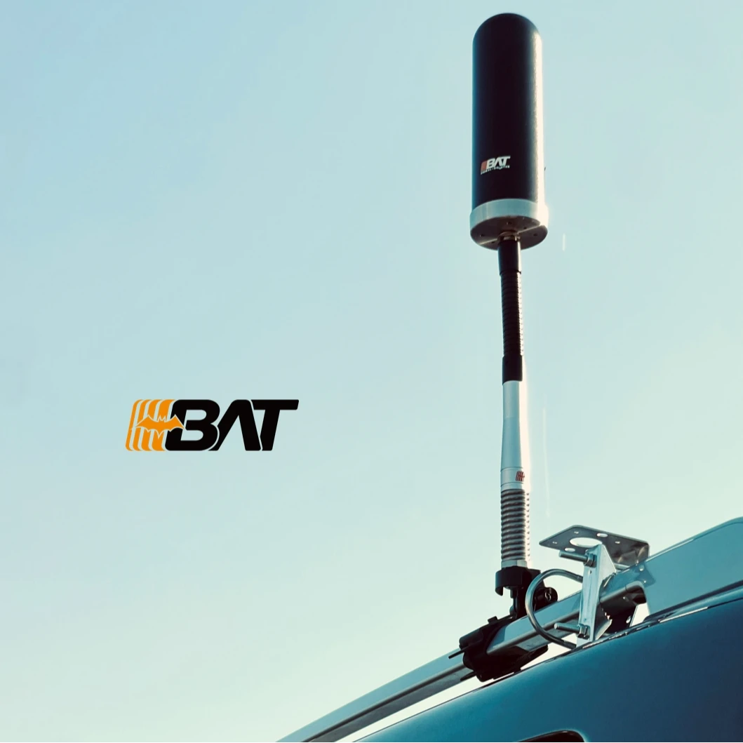 BAT越野版信号增强器加长天线无损安装三网通高功率升级版进口
