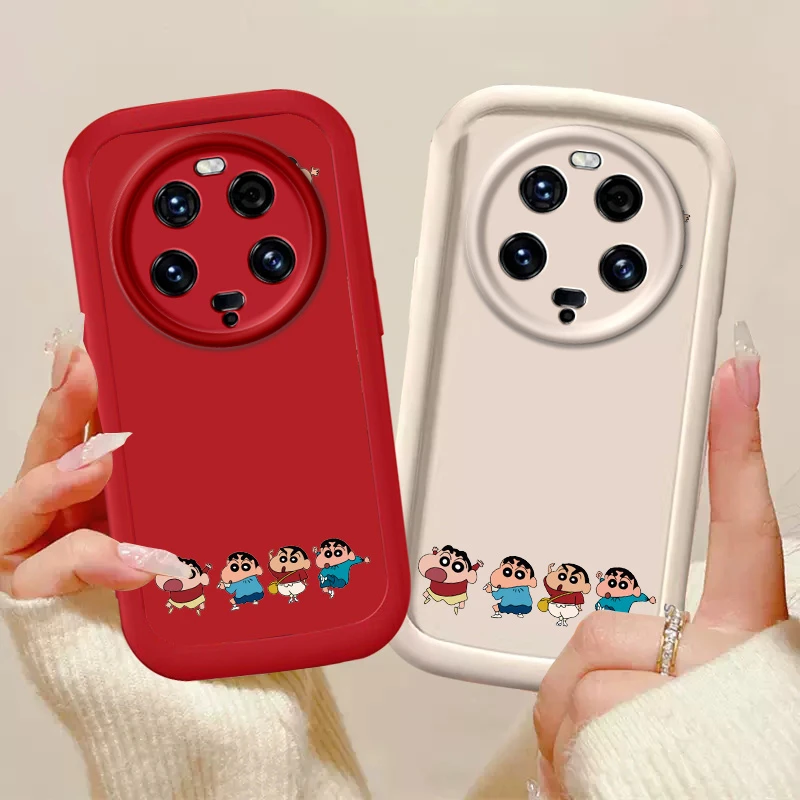 适用于【小米13ultra】泡芙壳五个小新全包防摔手机壳