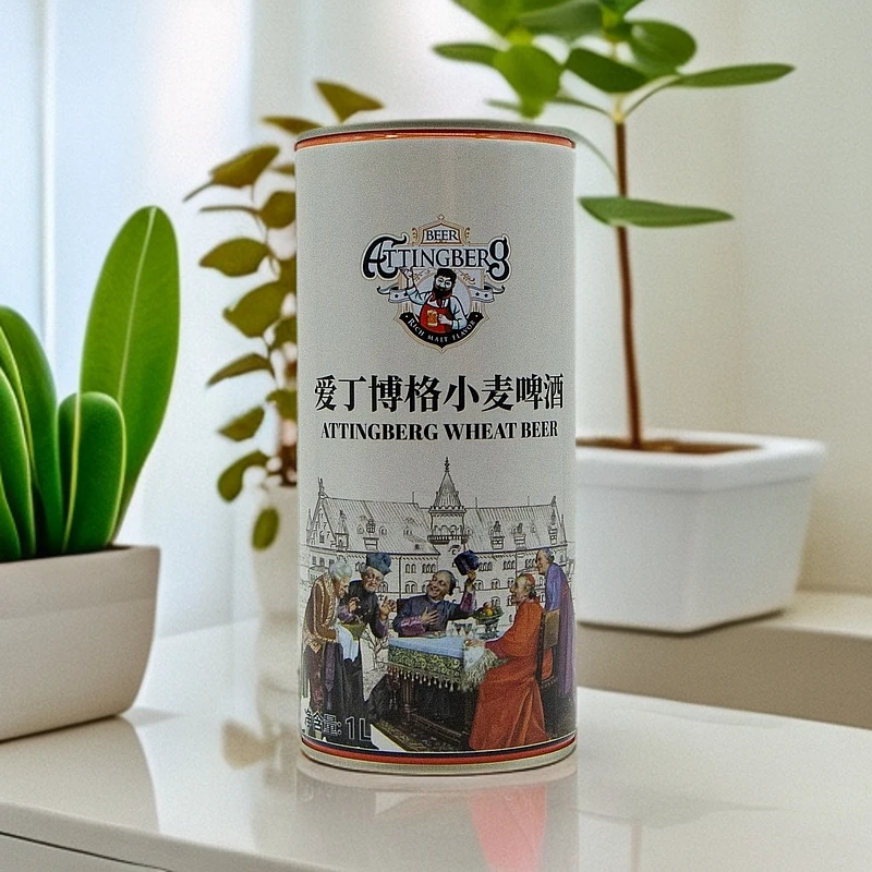 爱丁博格小麦啤酒1L*2罐