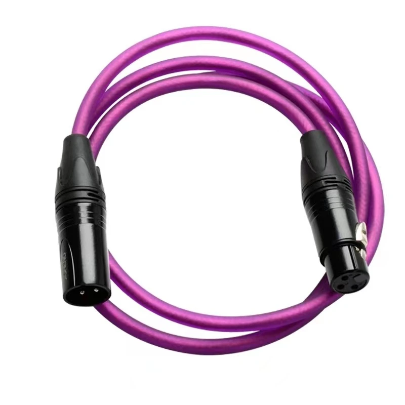 准新品  卡农线三芯公母功放音频线信号连接线  不包邮