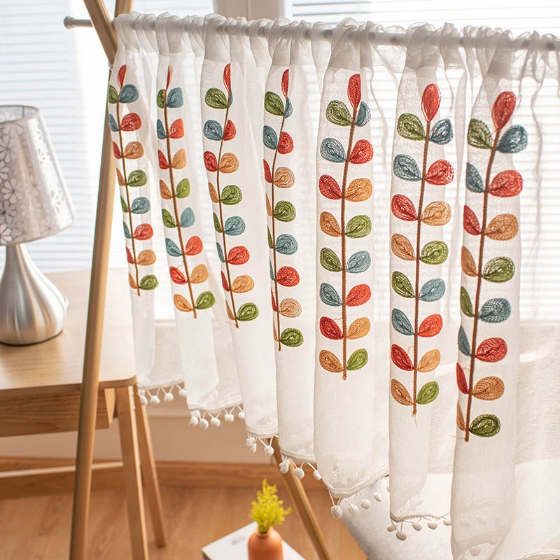 免打孔纱帘半帘门帘窗纱衣帽间遮丑隔断帘衣柜屏风帘遮挡防尘帘