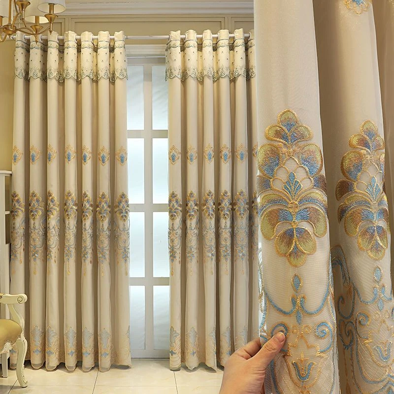 双层一体窗帘窗纱加厚全套ins风窗帘帘头全遮光卧室客厅定制成品